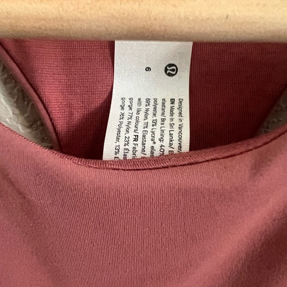 Lululemon Wunder Train Longline Bra *Medium Support, C/D Cup (Sz 6) - Picture 4 of 6